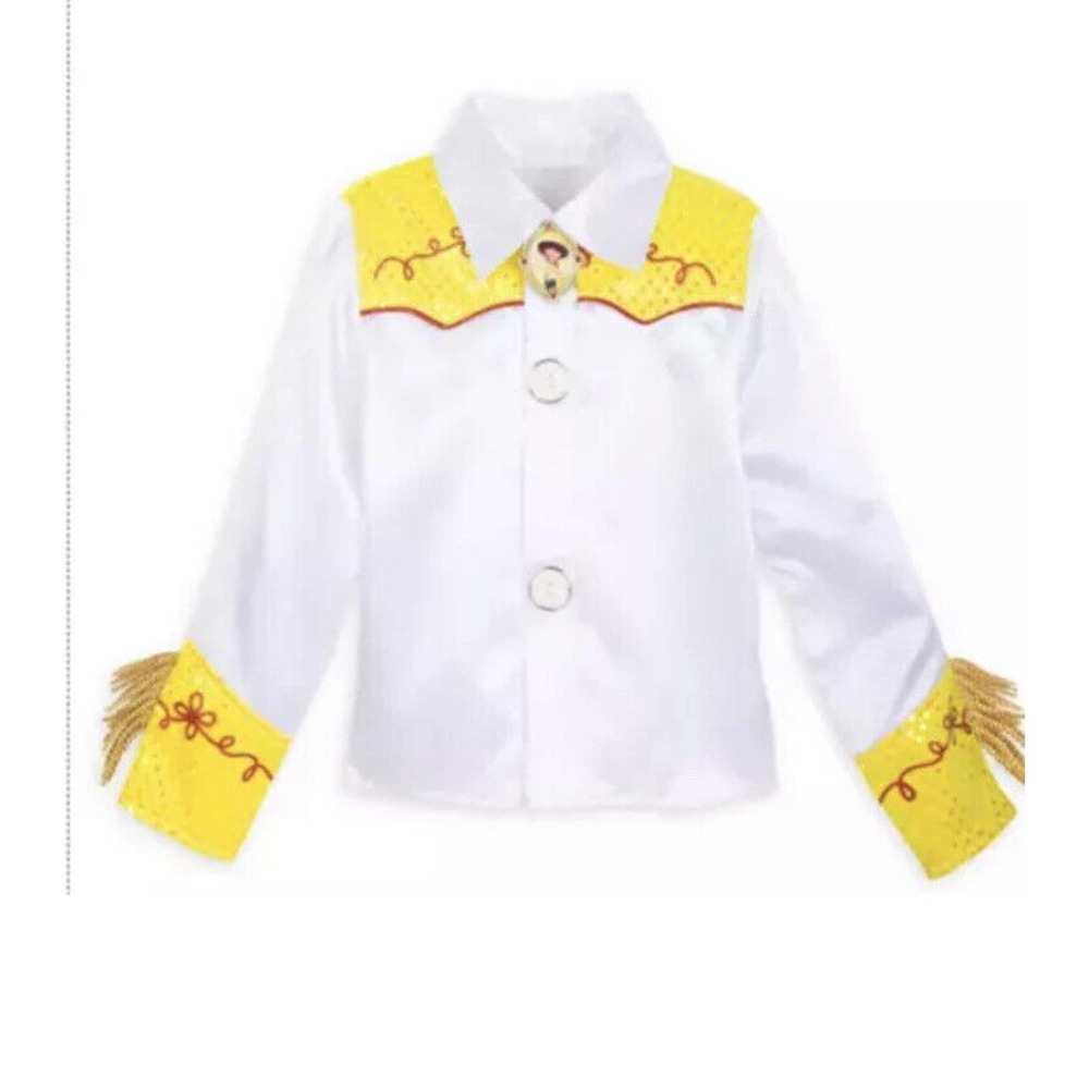 NWT Disney Toy Story Jessie Costume 2 Pc Set -Top Pants Size 7/8 Ret $40 Medium - Picture 4 of 4